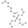 Acide sulfurique (2+) sel (1: 1), hydrate (1: 5) CAS 7758-99-8